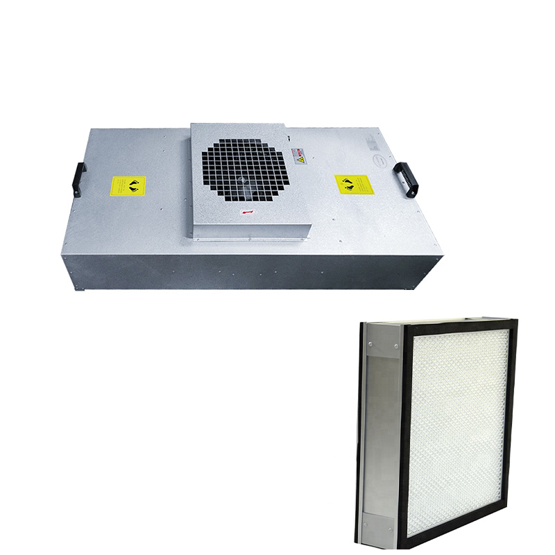 Unidad de filtro hepa H13/H14 para sala limpia Unidad de
