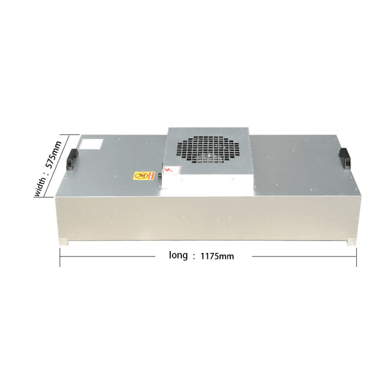 Factory Direct Sale 1175*575 clean room low noise ulpa fan filter unit